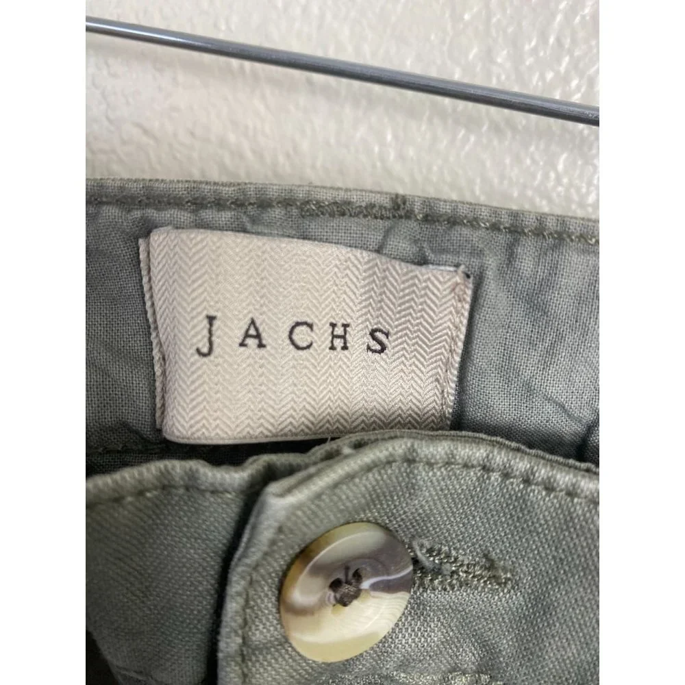 JACHS Mens Cargo Pants size‎ 40x30 Green Cotton Blend utility Y2K 90s Streetwear
